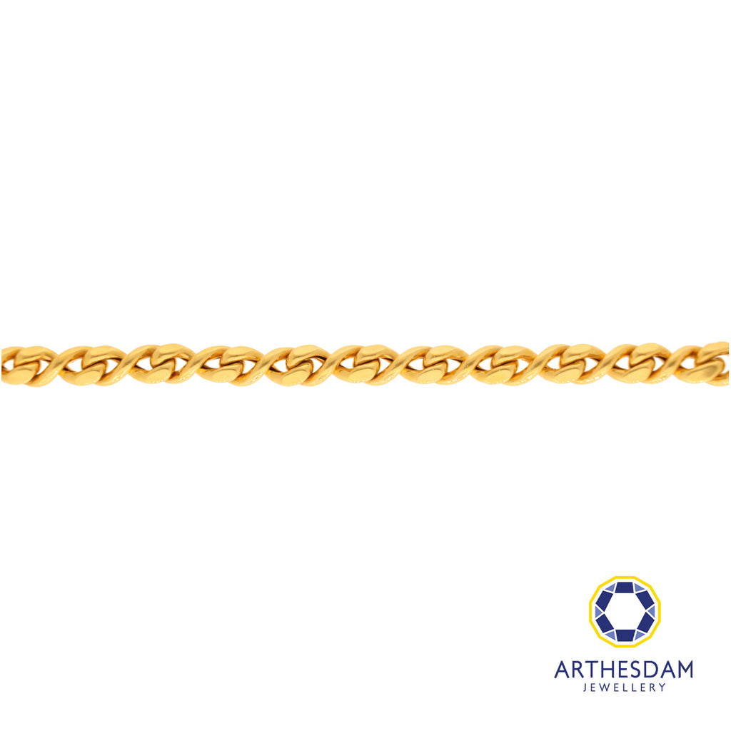 Arthesdam Jewellery 916 Gold Infinity Cowboy Bracelet