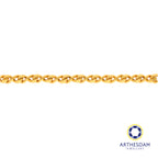Arthesdam Jewellery 916 Gold Infinity Cowboy Bracelet