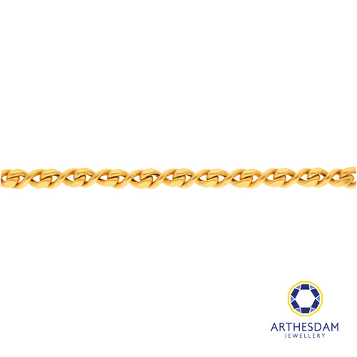 Arthesdam Jewellery 916 Gold Infinity Cowboy Bracelet
