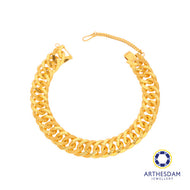 Arthesdam Jewellery 916 Gold Hollow Cowboy Fishtail Bracelet