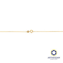 Load image into Gallery viewer, Arthesdam Jewellery 916 Gold Twisted Leaf Necklace
