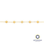 Arthesdam Jewellery 916 Gold Round Sui Sui Bing Polo Chain Bracelet