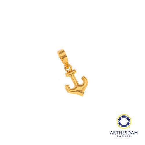 Arthesdam Jewellery 916 Gold Mini Anchor Pendant