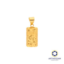 Load image into Gallery viewer, Arthesdam Jewellery 916 Gold Sui Sui Bing Gold Bar Pendant
