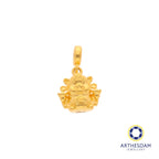 Arthesdam Jewellery 916 Gold God of Fortune Cai Shen Ye Charm