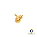 Arthesdam Jewellery 916 Gold Sparkling Gourd Pendant