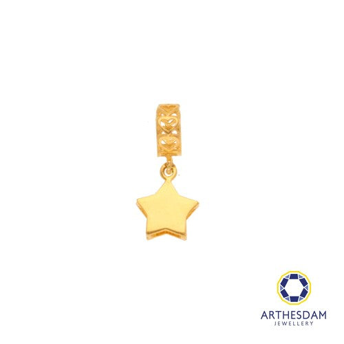 Arthesdam Jewellery 916 Gold Tiny Star Charm