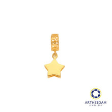 Load image into Gallery viewer, Arthesdam Jewellery 916 Gold Tiny Star Charm
