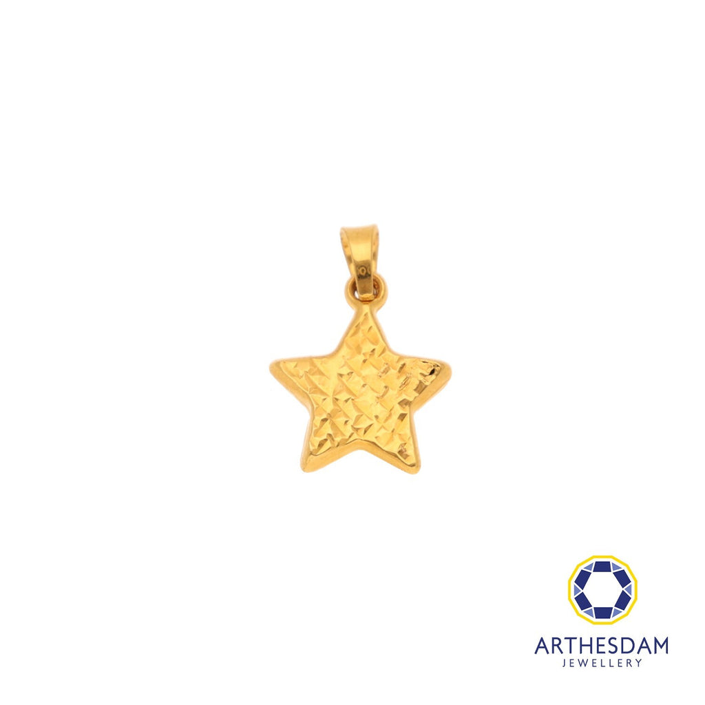 Arthesdam Jewellery 916 Origami Faceted Star Pendant