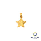 Arthesdam Jewellery 916 Origami Faceted Star Pendant