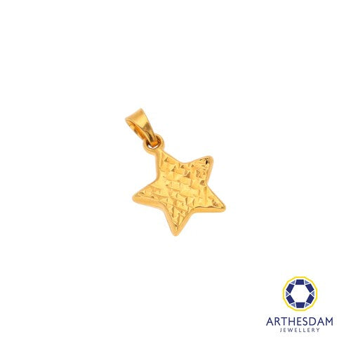 Arthesdam Jewellery 916 Origami Faceted Star Pendant