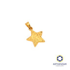 Arthesdam Jewellery 916 Origami Faceted Star Pendant