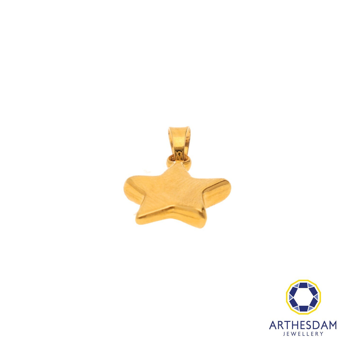 Arthesdam Jewellery 916 Origami Faceted Star Pendant