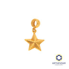 Arthesdam Jewellery 916 Gold Lucky Star Pendant