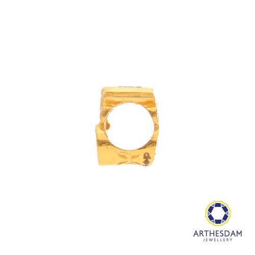 Arthesdam Jewellery 916 Gold Tiny Horse 福 Lucky Coin Spacer Charm