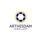 Arthesdam Jewellery 916 Gold Tiny Horse 福 Lucky Coin Spacer Charm