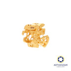 Arthesdam Jewellery 916 Gold Tiny Horse 福 Spacer Charm