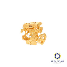 Load image into Gallery viewer, Arthesdam Jewellery 916 Gold Tiny Horse 福 Spacer Charm
