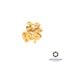 Load image into Gallery viewer, Arthesdam Jewellery 916 Gold Tiny Horse 福 Spacer Charm
