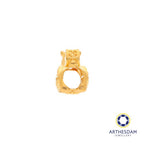 Arthesdam Jewellery 916 Gold Rocking Abacus Horse with Lucky Coin