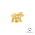 Arthesdam Jewellery 916 Gold Rocking Abacus Horse with Ingot