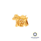 Arthesdam Jewellery 916 Gold Rocking Abacus Horse with Ingot