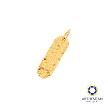 Load image into Gallery viewer, Arthesdam Jewellery 916 Gold Multi Blessing 福 Fortune Stick Pendant
