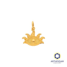 Load image into Gallery viewer, Arthesdam Jewellery 916 Gold Mystic Evil Eye Pendant
