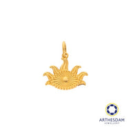 Arthesdam Jewellery 916 Gold Mystic Evil Eye Pendant