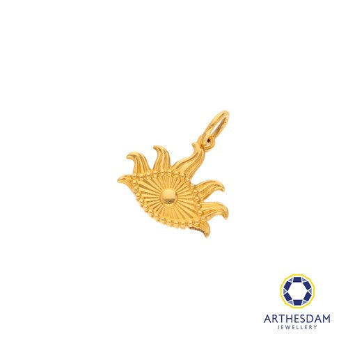 Arthesdam Jewellery 916 Gold Mystic Evil Eye Pendant