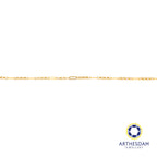 Arthesdam Jewellery 916 Gold Paperclip and Links Anklet