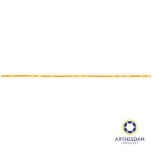 Load image into Gallery viewer, Arthesdam Jewellery 916 Gold Round Ball and Tube Anklet
