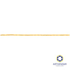 Arthesdam Jewellery 916 Gold Round Ball and Tube Anklet