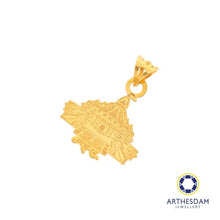 Load image into Gallery viewer, Arthesdam Jewellery 916 Gold Ayodhya Pendant
