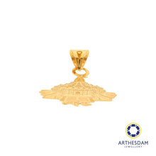 Load image into Gallery viewer, Arthesdam Jewellery 916 Gold Ayodhya Pendant
