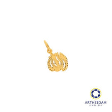 Load image into Gallery viewer, Arthesdam Jewellery 916 Gold Radiant Allah Mini Pendant
