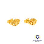 Arthesdam Jewellery 916 Gold Evil Eye Earrings