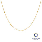 Arthesdam Jewellery 916 Gold Polo with Tube Chain