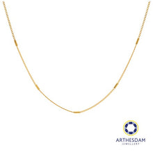 Load image into Gallery viewer, Arthesdam Jewellery 916 Gold Polo with Tube Chain
