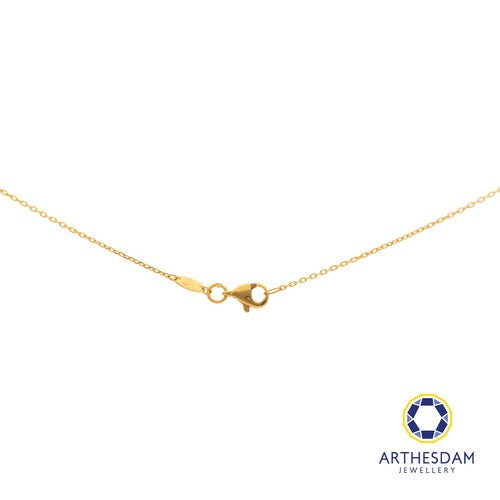 Arthesdam Jewellery 916 Gold Polo with Faceted Balls Chain
