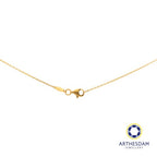 Arthesdam Jewellery 916 Gold Polo with Faceted Balls Chain