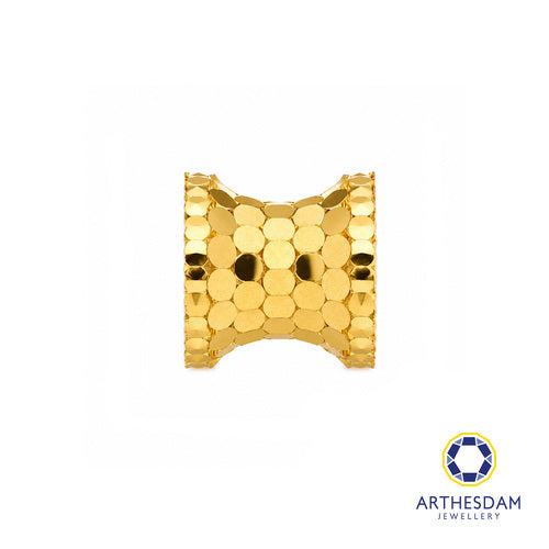 Arthesdam Jewellery 916 Gold Barrel Pendant/Charm