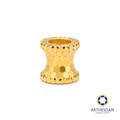Arthesdam Jewellery 916 Gold Barrel Pendant/Charm