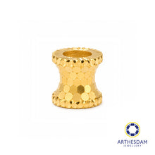 Load image into Gallery viewer, Arthesdam Jewellery 916 Gold Barrel Pendant/Charm
