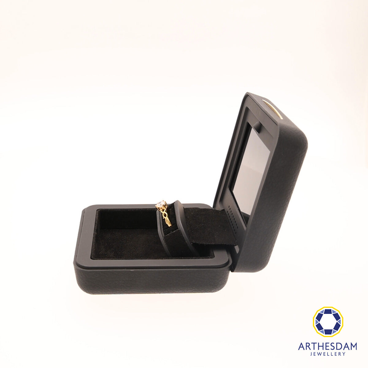 Arthesdam Jewellery Engagement Ring Box with Custom Video Display