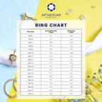 Arthesdam Jewellery 916 Gold Sparkling 5 Lucky Coin Ring