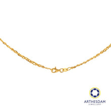 Load image into Gallery viewer, Arthesdam Jewellery 916 Gold Snake Chain with Small Ball Braided Chain
