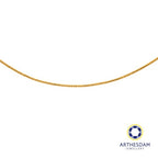 Arthesdam Jewellery 916 Gold Faceted Snake Chain