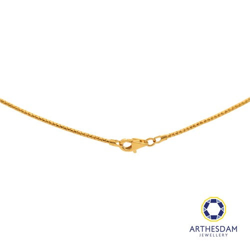Arthesdam Jewellery 916 Gold Faceted Snake Chain