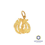 Arthesdam Jewellery 916 Gold Muslim Allah Pendant